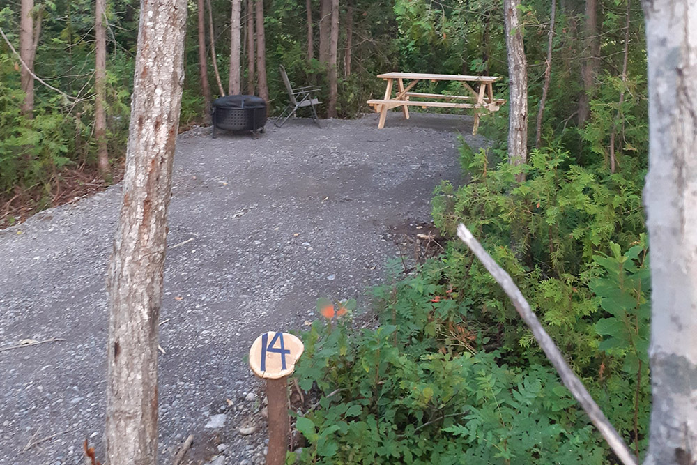 Camping du Lac des Robin en Gaspésie